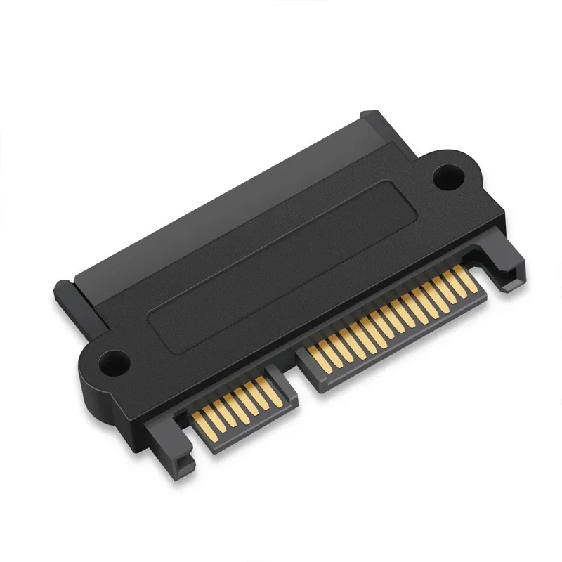 Professional SFF-8482 SAS To SATA 180 Degree Angle Adapter Converter Straight Head Perfect Fit Your Device Drop Shipping