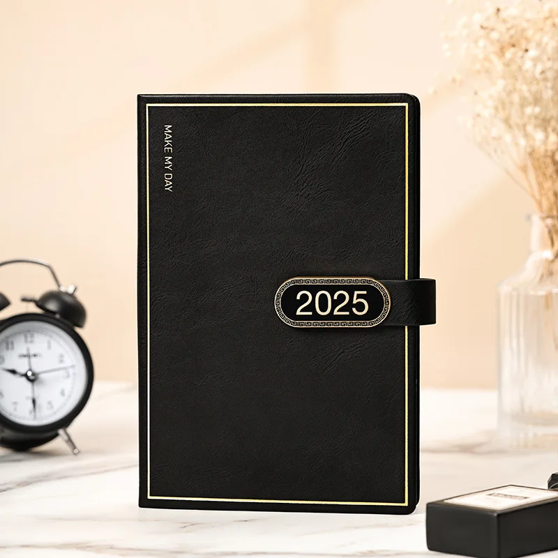 Agenda 2025 Planner Organizer Daily Notebook A5 Diary and Journal Canlendar Bullet Notepad Stationery Note Book Accessories Plan