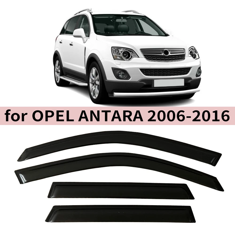 

Window Visor for OPEL ANTARA 2006 2007 2008 2009 2010 2011 2012 2013 2014 2015 2016 Wind Deflectors Rain Guards Door Visor