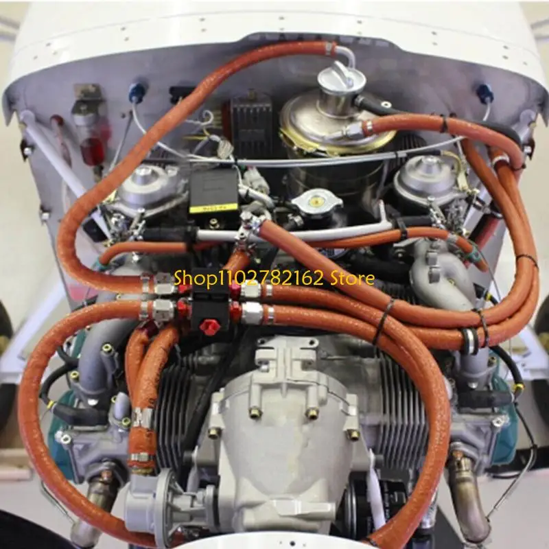 Adaptador tipo sándwich filtro aceite universal AN10 547B optimizado para eficiencia del motor