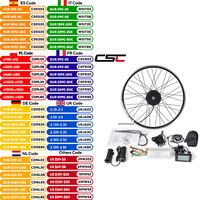 CSC E Bike Conversion Kit 36V 350W hub Motor for 20in 26in 27.5in 28in 29in 700C Front rear Bicycle wheel FOR Electric bicycle