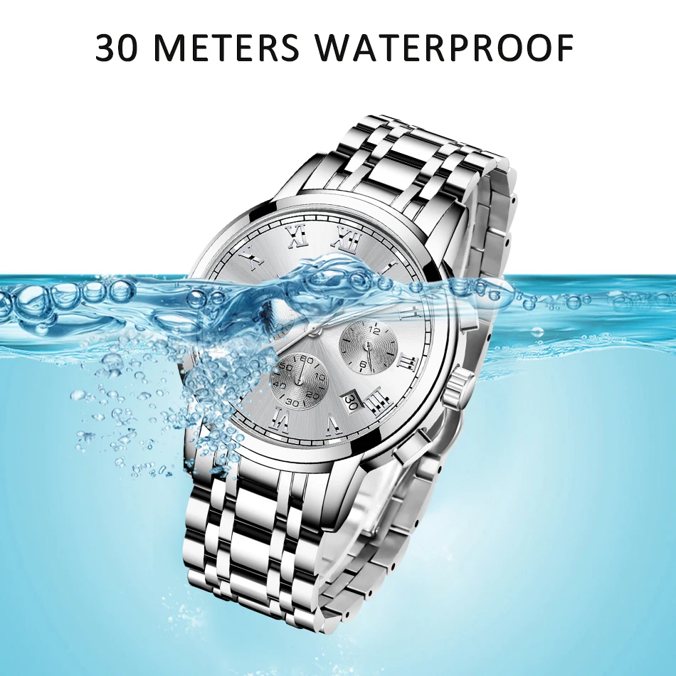 LIGE-Relojes de pulsera de acero para mujer, accesorio de lujo, de marca superior, creativo, de cuarzo, resistente al agua, nuevo, regalo