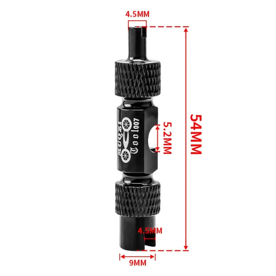 Strumento Rimozione Inserti Valvola Bici – Chiave Per Valvole Presta E Schrader, Attrezzo T1B7