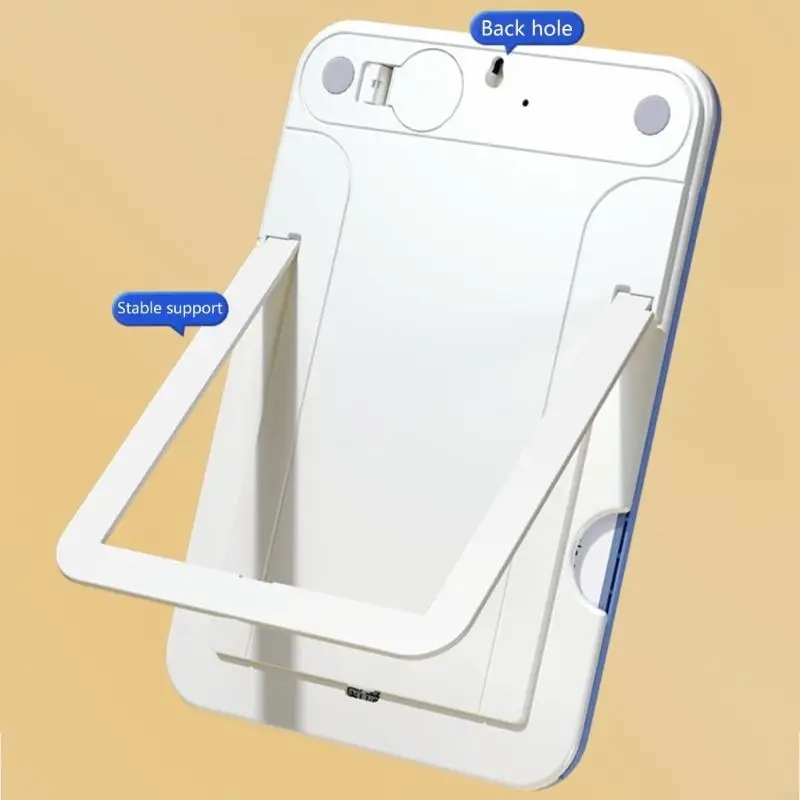 G8TA 7.5x5INCH CHORES 차트 어린이 휴대용 채우기 차트 메모 플라스틱 체크리스트 보드