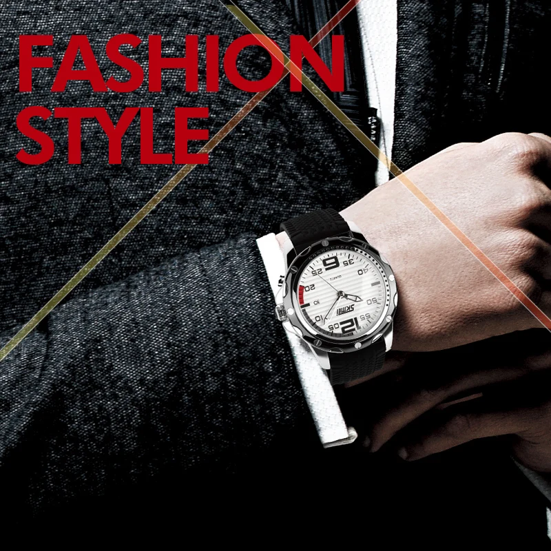 Famoso marchio SKMEI Sport Jelly Quartz Men Casual Watch Calendar data Work For Luxury Brand Men Dress orologio da polso 30M impermeabile