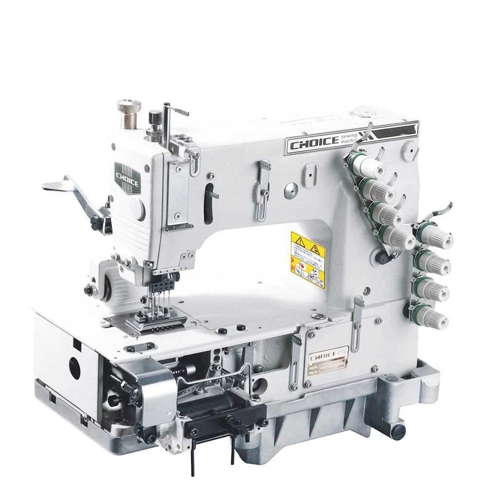 

Golden Choice GC1404P Multi 4 Needle Flat-bed Double Chain Stitch Loop Sewing Machine