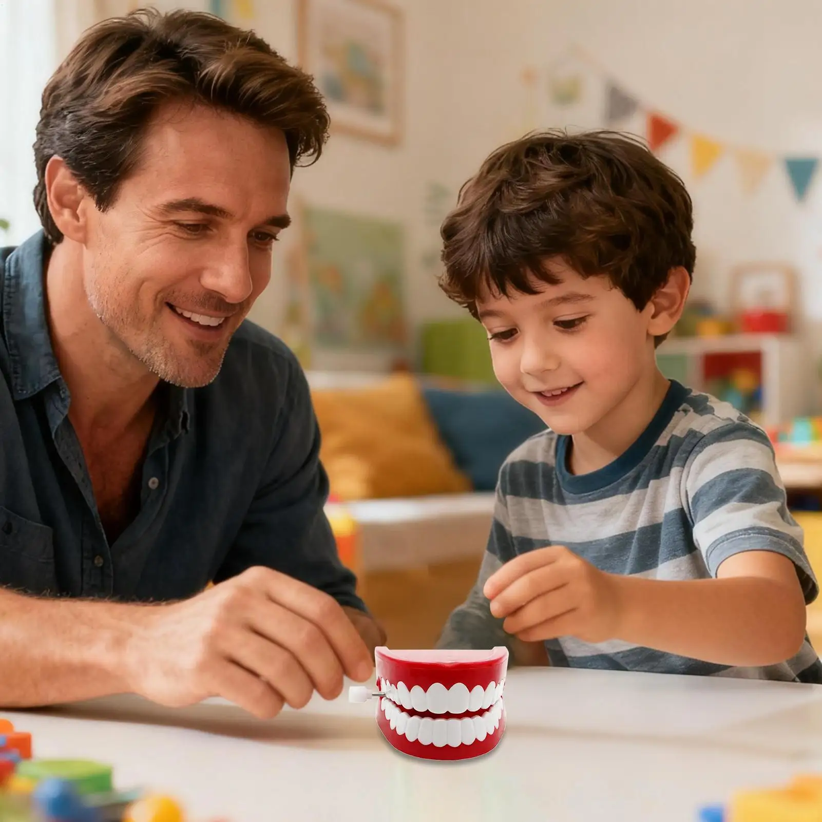 لعبة تريخ الأسنان لتخفيف التوتر، هدايا الحفلات، لعبة أسنان المشي للأطفال والأطفال والأصدقاء والعائلة والكبار والأولاد والبنات #2