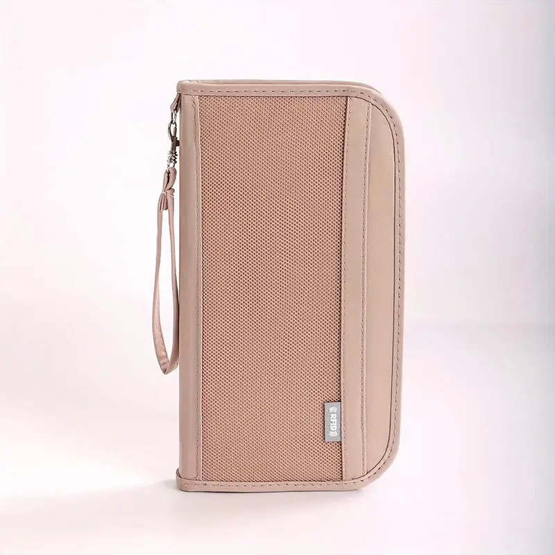 Travel Wallet Family Passport Holder Carry Storage Case Passport Holder Cash Document Organizer for Cards Multifunctional