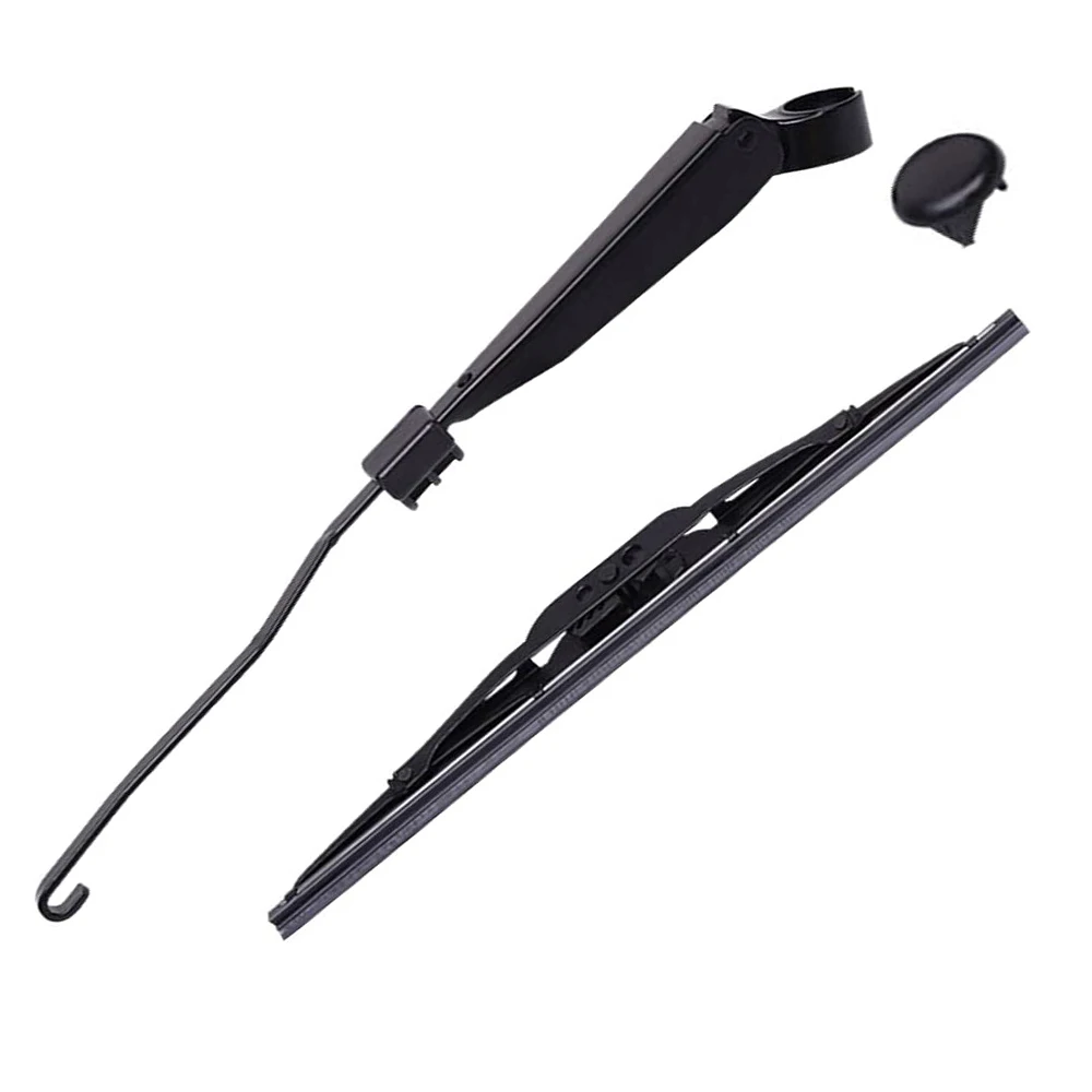 New Black Car Rear Windscreen Windshield Wiper Arm With Cover Rubber For Jeep Grand Cherokee Sport Utility 1998-2004