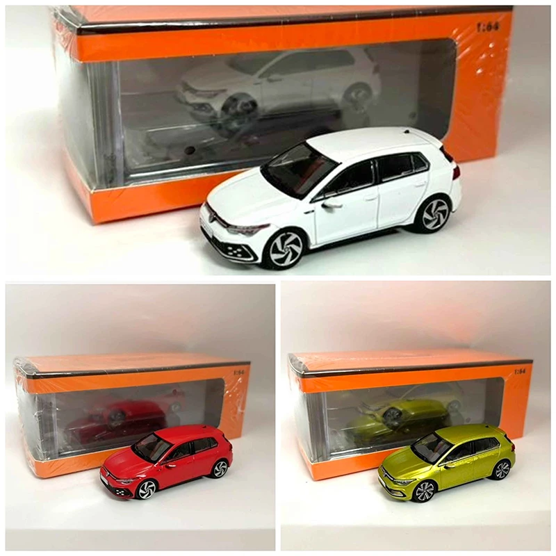 

1:64 GCD MK8 GTI сплав спортивная модель хэтчбека литая под давлением имитация коллекции металлический автомобиль детская игрушка подарочные украшения