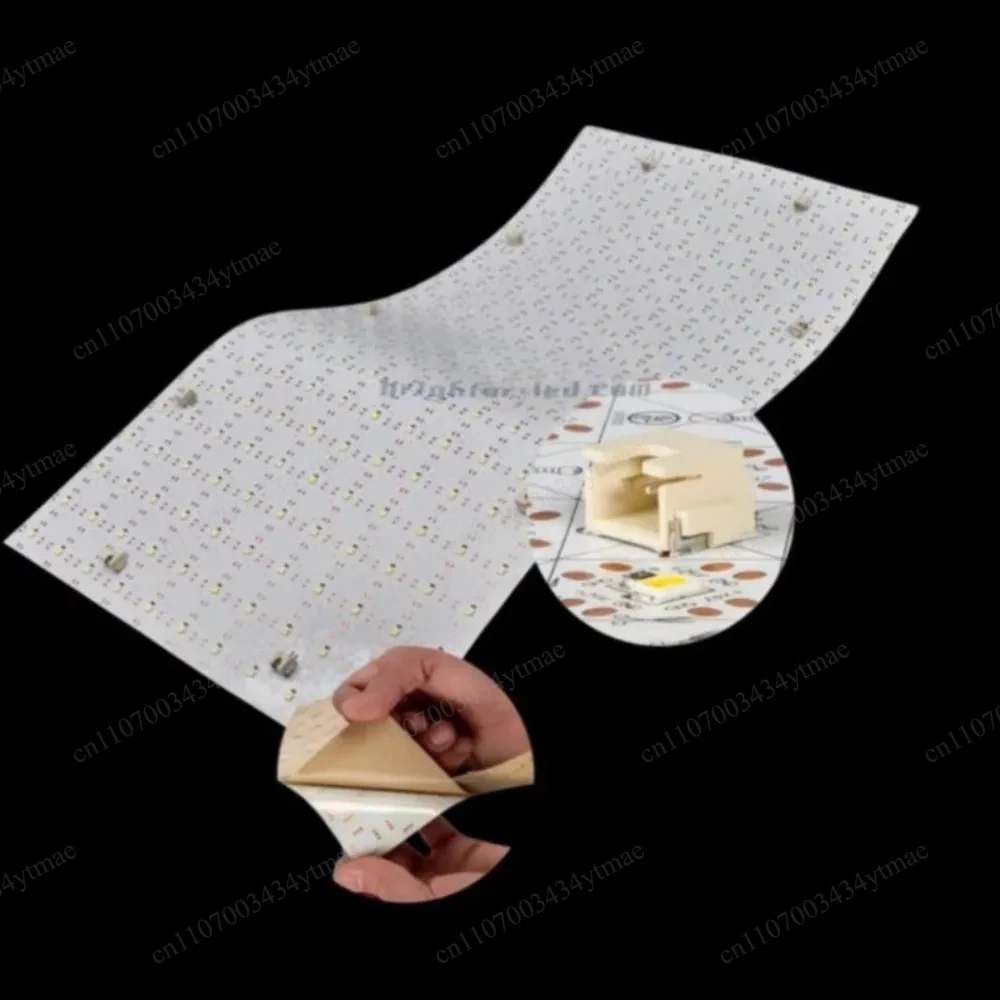 Ultra Thin Flexible LED Backlit Sheet 392LEDs Per Meter Cuttable Stone Backlight Panel 480x240mm With 5-Year Warranty