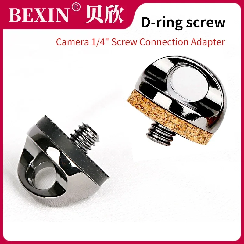 D- образный винт для камеры 1/4 "-20 дюймов , фиксированный винт для камеры SLR Dslr 1/4", винт для камеры, наплечный ремень, шейный ремень, сумка для камеры