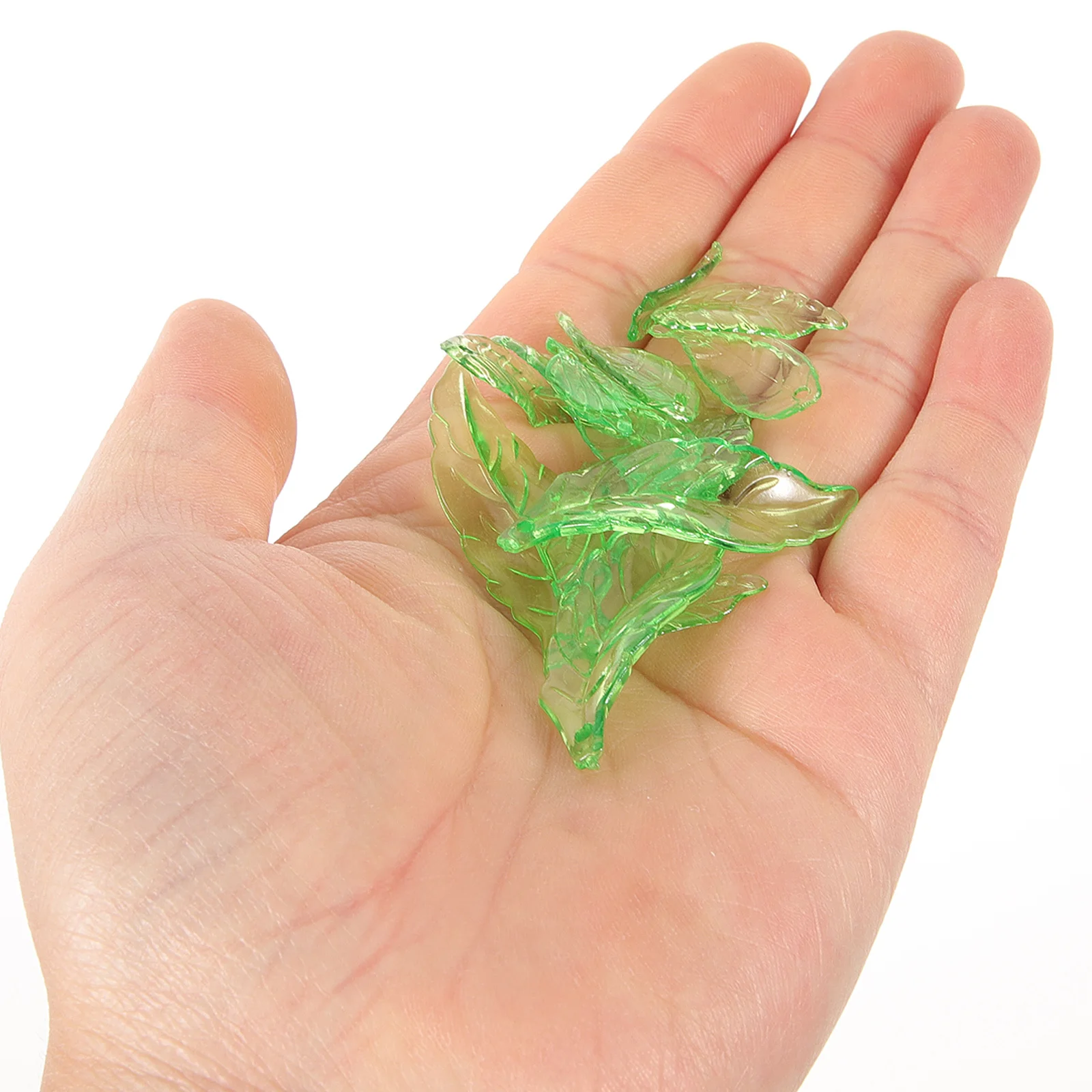 

DIY Acrylic Leaf Charms Charms for Jewelry Making Necklaces Bracelets Keychains Accessories Leaf Beads Flower Beads