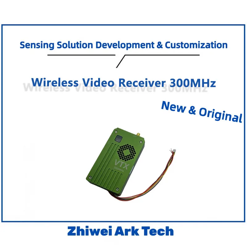 

300MHz 8W FPV Video Transmitter & Receiver, 60km Range, 8CH, for Drone/UAV Long-Range Image Transmission