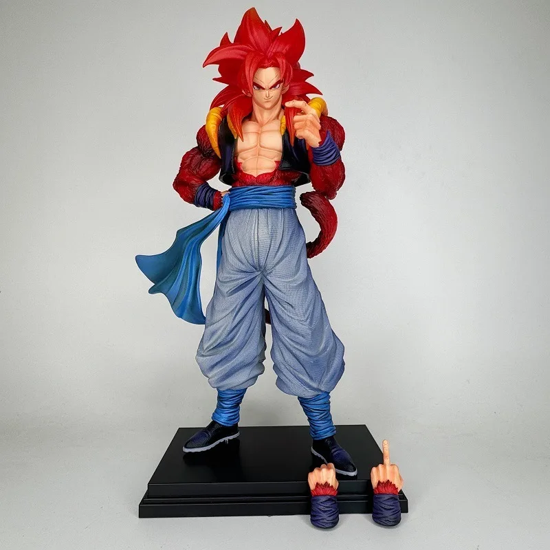 

Фигурка Gogeta Jt Studio Ssj4 Dragon Ball, 33 см, 3 руки, ПВХ, коллекционная модель, игрушка, подарок на Рождество, в наличии
