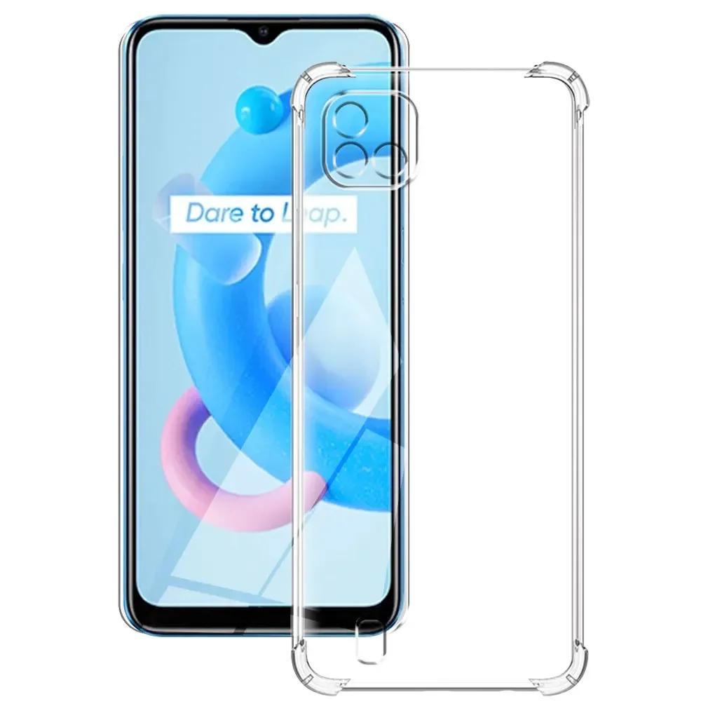 For Realme C11 2021 Case Silicone Soft Shockproof Transparent Cover For Realme C20 Clear Cases For Realme C11 2021 Funda Coque