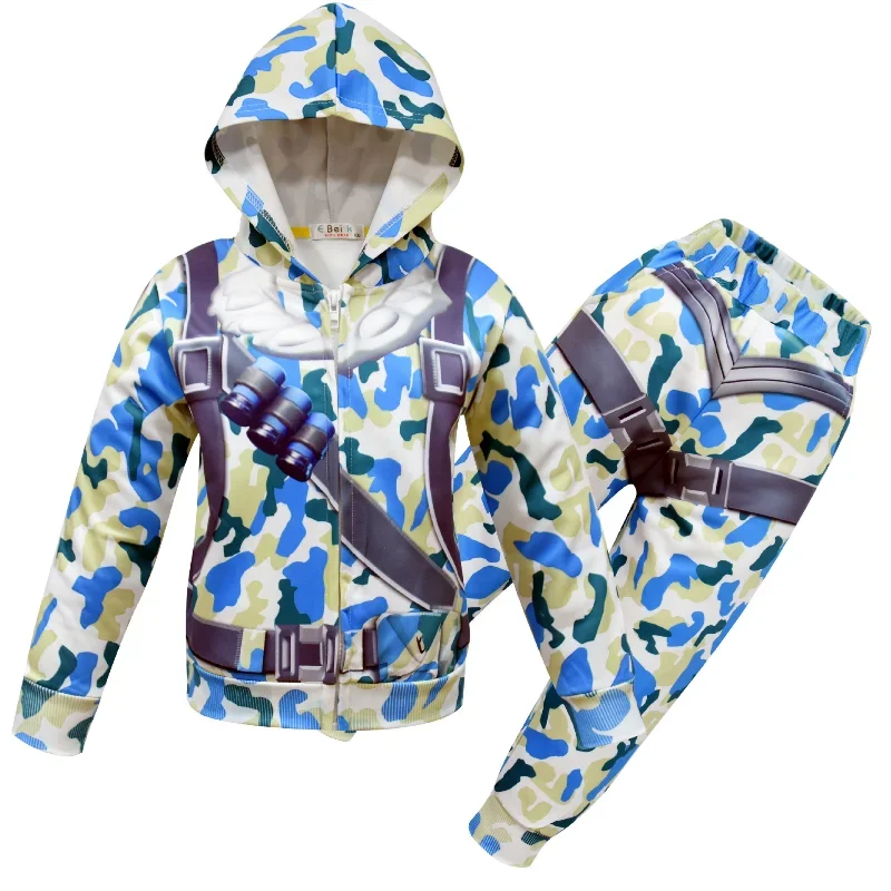 Gioco per bambini Costume Cosplay ragazzi Marshmello DJ costumi interessanti maschera felpe con cappuccio tuta musica Costume da festa di Halloween per bambini ragazzi