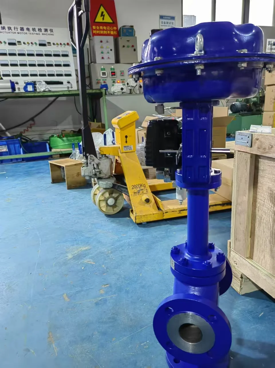 DN20 Pneumatic Three-way Control Valve