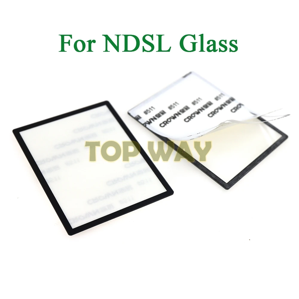 1PCS Top Upper LCD Screen Cover Glass Mirror Lens Replacement For DS Lite For NDSL Game Console