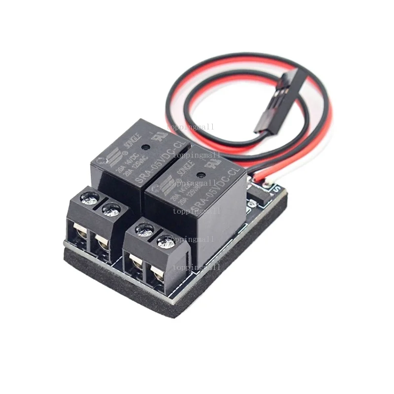 

RC Model Remote Control PWM Switch Dual Channel Relay OnOff Control for Light Motor 4.8V to 10V