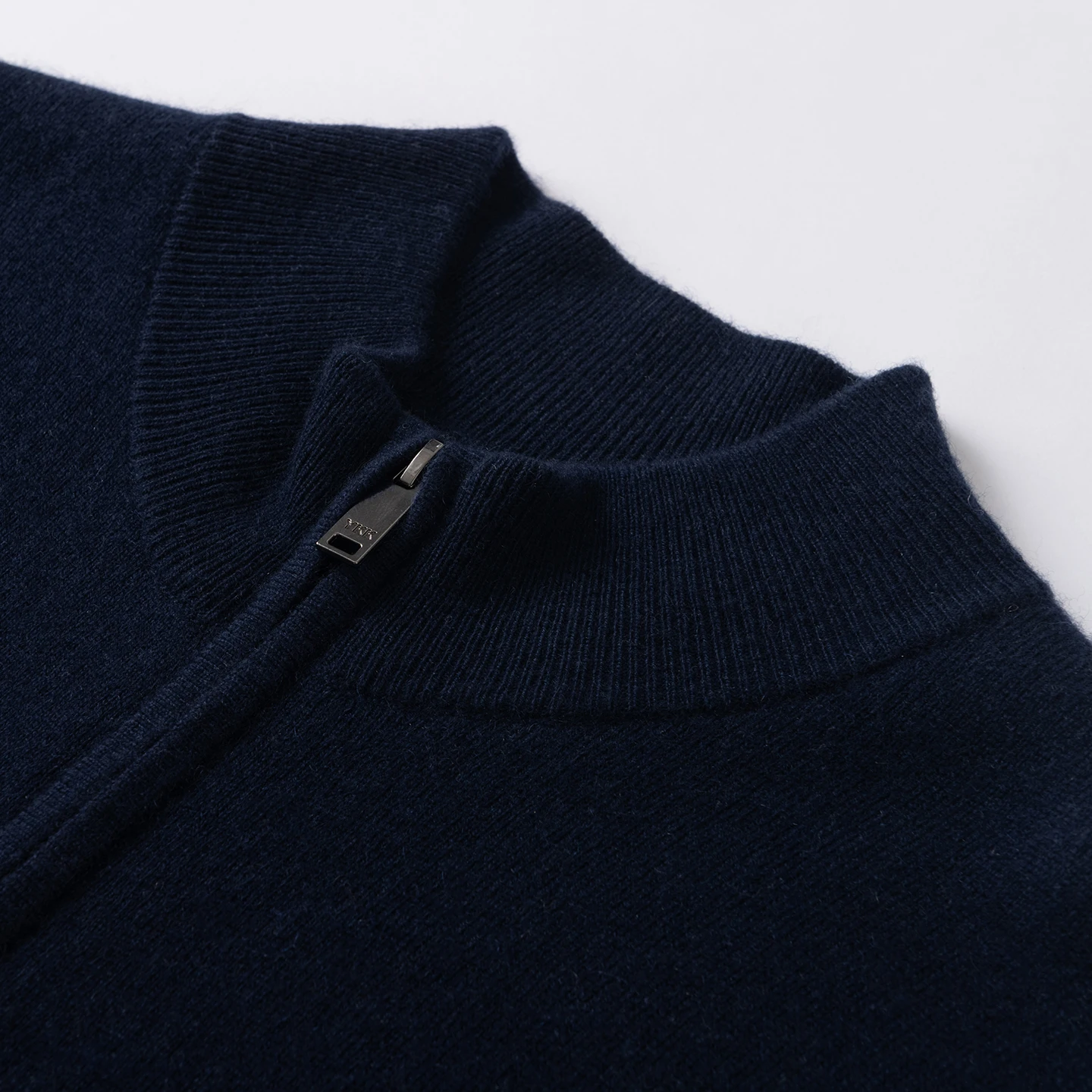 Men's Clothing 100% Pure Goat Cashmere Knitted Cardigan Sweater Autumn Winter Thickened Air Layer Fashion Zipper Sweater Jacket