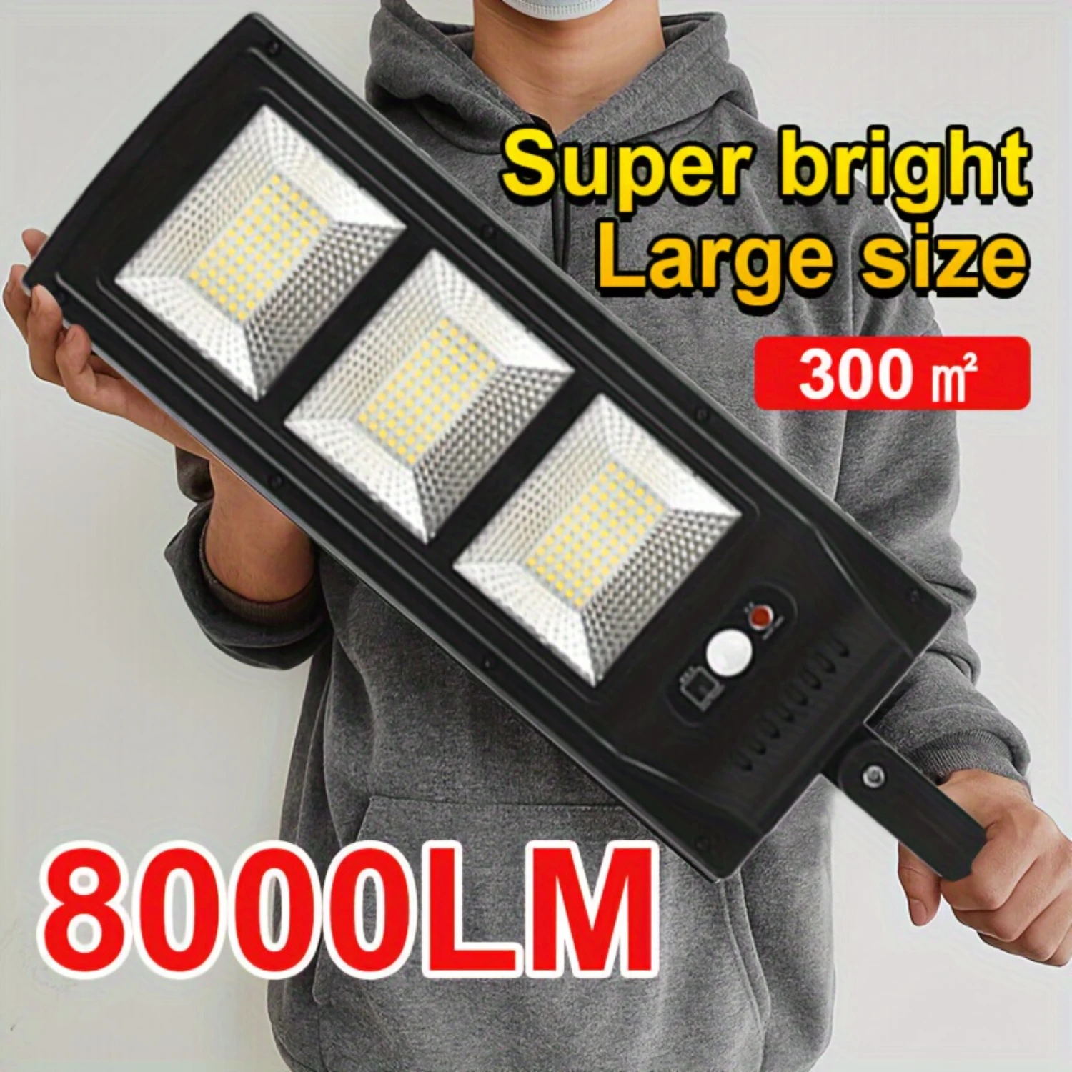 180SMD Solar Street FloodLight LED Light Outdoor Area Dusk To Dawn Wall Big Lamp Motorcycle lights Outdoor led light Blue light