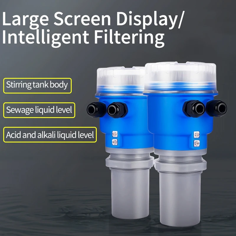 

Ultransonic Level Meter RS485 4-20mA 0-20m Wireless Distance Water Level Gauge Diesel Fuel Oil Ultransonic Level Transmitter