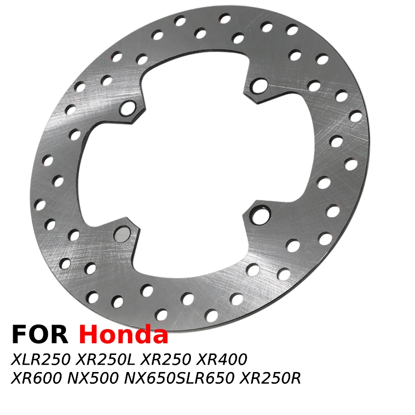 

Motorcycle Rear Brake Disc Rotor 43351-KZ1-770 Fits for Honda XLR250 XR250R XR250L XR400 NX500 XR600 NX650 SLR650 SL250 CRM250R