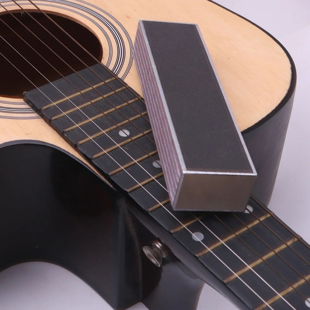 

4 Pcs Guitar Silk Polishing Ruler Leveler Finger Board Leveling Sanding Sandpaper