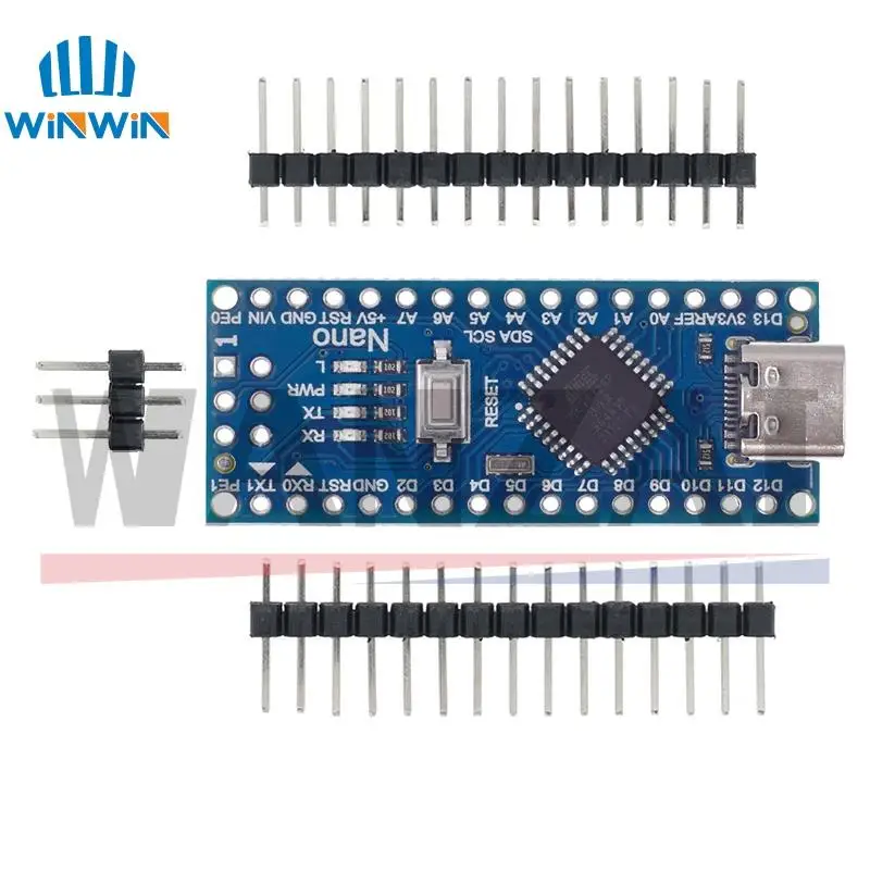 Nano 3.0 typ Mini-C Micro USB z kontrolerem Nano kompatybilnym z bootloaderem dla arduino CH340 dysk USB 16Mhz ATMEGA328P/168P