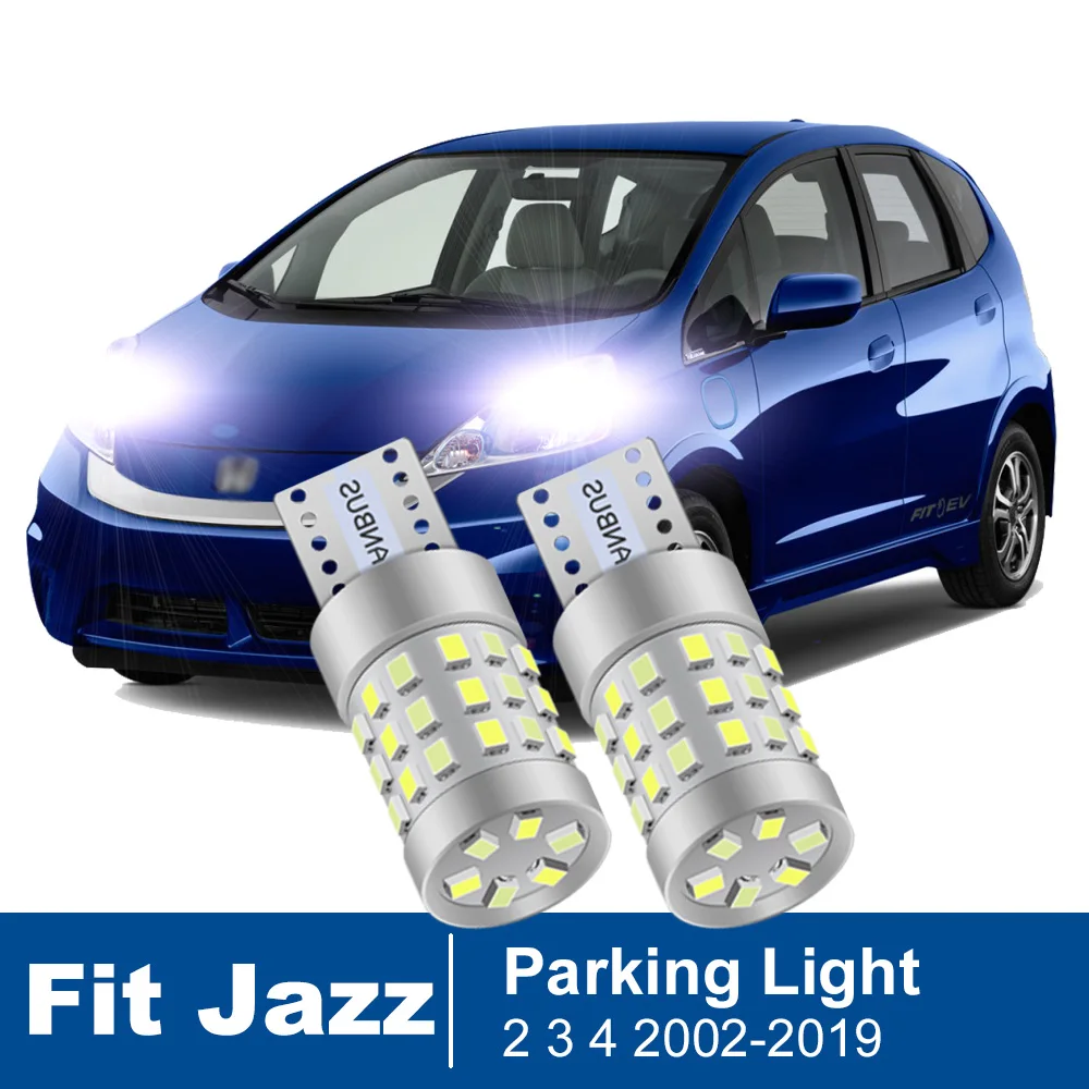 

2Pcs LED Parking Light For Honda Fit Jazz 2 3 4 Accessories 2002-2008 2009 2010 2011 2012 2013 2014 2015 2016 2017 2018 2019