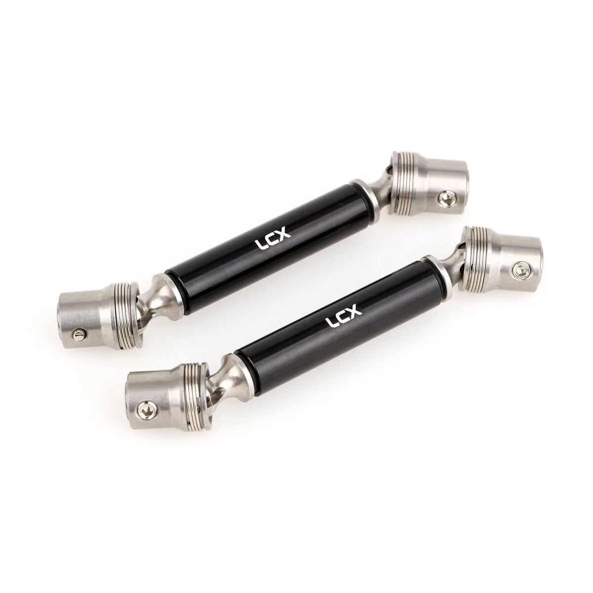 

LCX Racing 1/10 RC Crawler Stainless Steel Center Drive Shafts for Axial SCX10 III SCX10 PRO Upgrades Parts Accessories