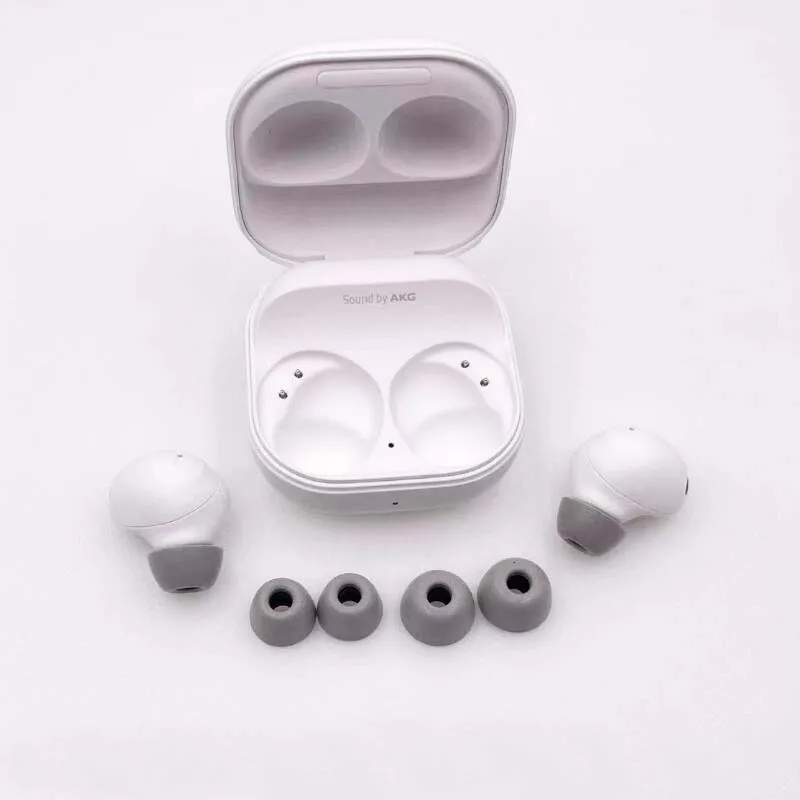 Memory Foam For Samsung Galaxy Buds2 Pro Earphone Ear Pads Case Sponge Ear Cups In-Ear Earphone Earbuds Tips Eartips 2pcs/pair