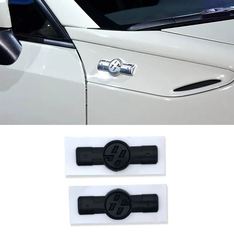 

For scion GT86 DR-S FR S XA XB XD IQ TC 5pcs set logo car stickers front rear trunk refit Side leaf board label accessories