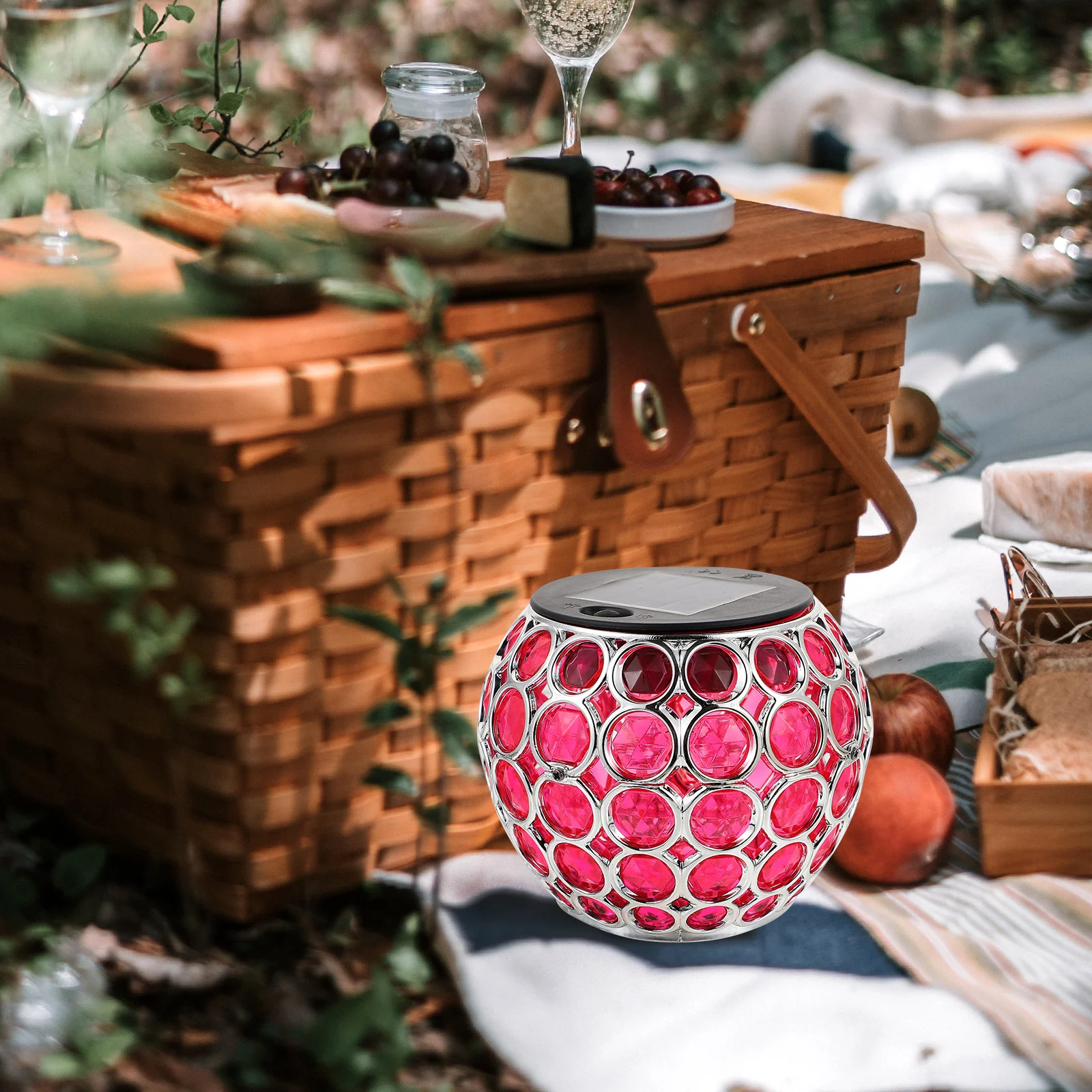 1 قطعة ديكور حديقة ساحة دائم العملي مهرجان جو مضيئة المنارة تصميم شرفة استخدام تعمل بالطاقة الشمسية آمنة مريحة #3