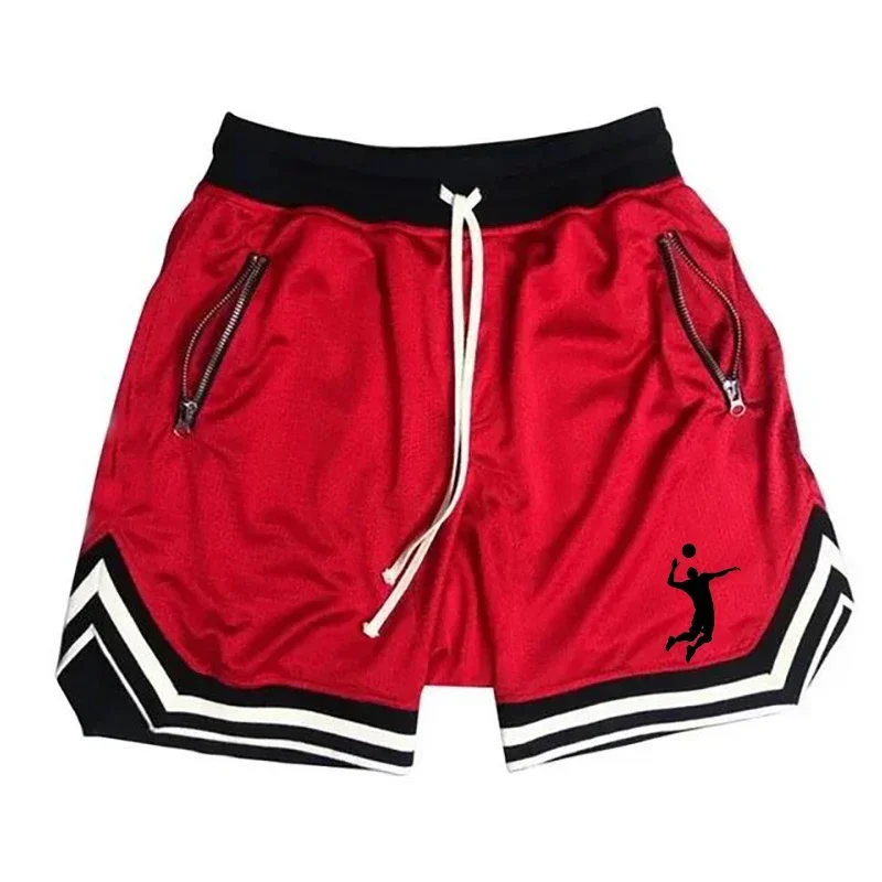 Summer men\'s clothing casual fashion basketball shorts multi-color hip hop comfortable breathable quick drying fitness pants