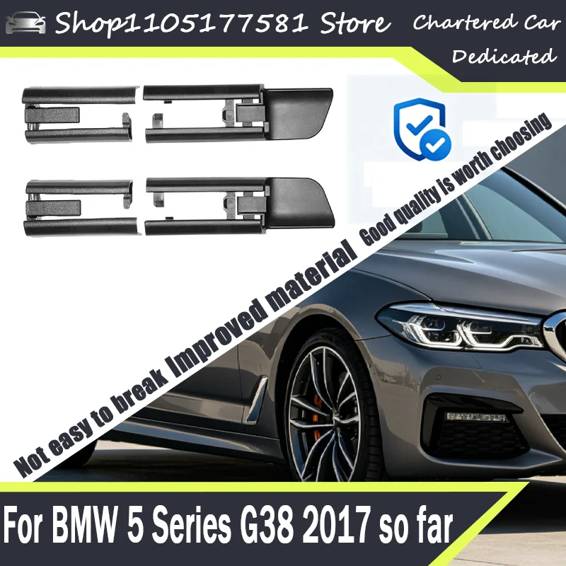 For BMW 5 Series G38 Seat Rail Cover, Seat Track Trim Cover, Seat Slide Rail End Cap, Seat Channel Cover Clip, Car Accessories