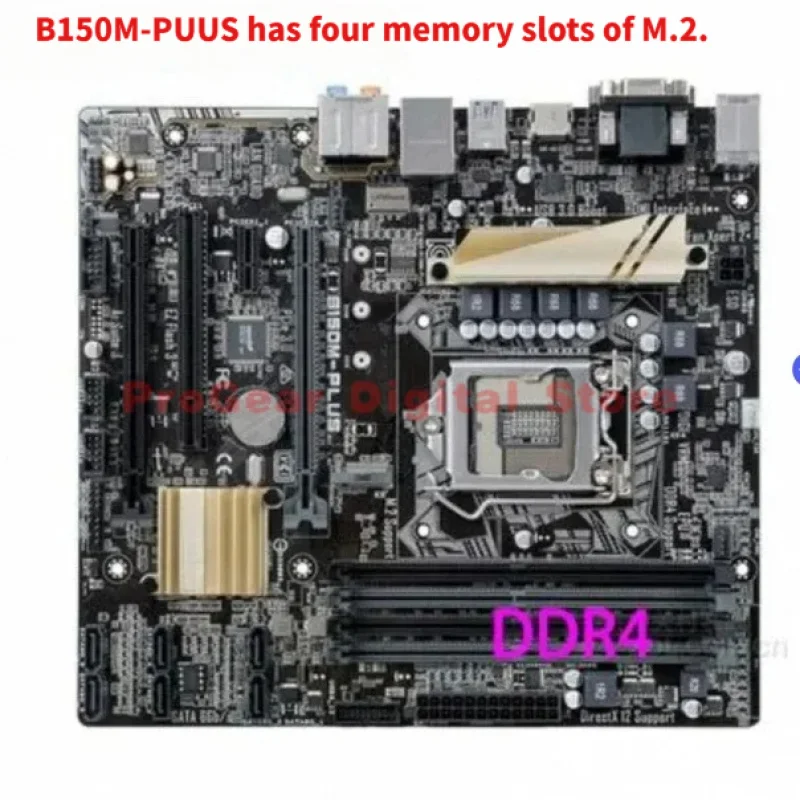 

Used for ASUS B150M-PLUS / B150-PLUS LGA1151 DDR4 M.2 USB3.0 Type-C Motherboard
