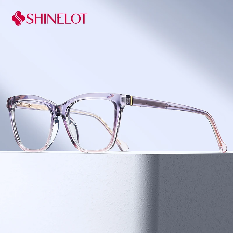 

92604 Casual Best-Selling Retro Durable Women Eyeglasses Frame Elegant Female Bluelight Blocking Glasses Light Luxury Eyewear