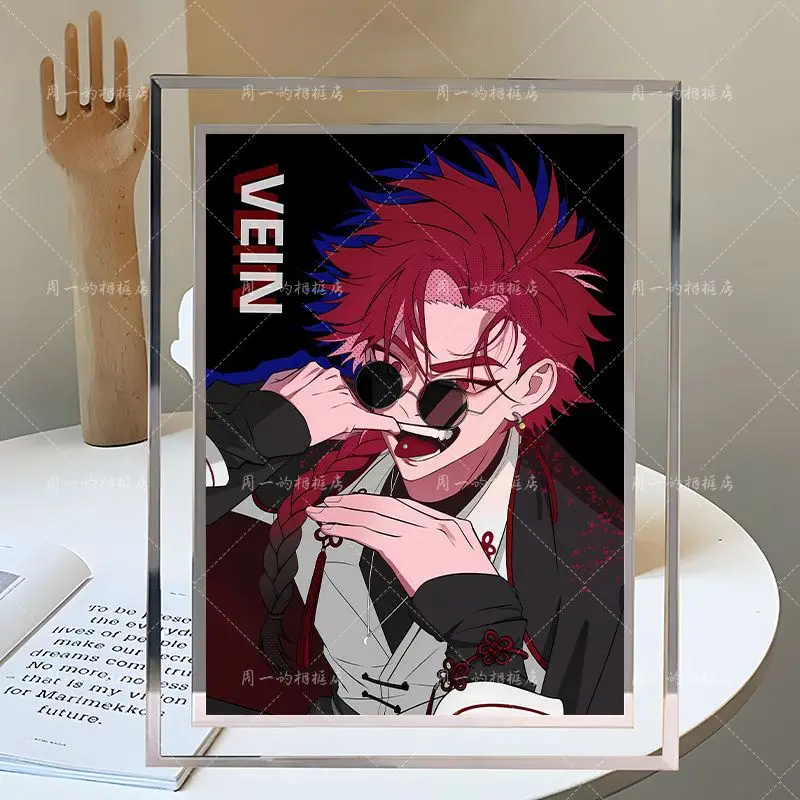 

Anime Link Click Liu Xiao Xiafei Vein Cosplay Fashion Glass Picture Frame Desktop Display Photo Frames Ornament Fans Mascot Gift