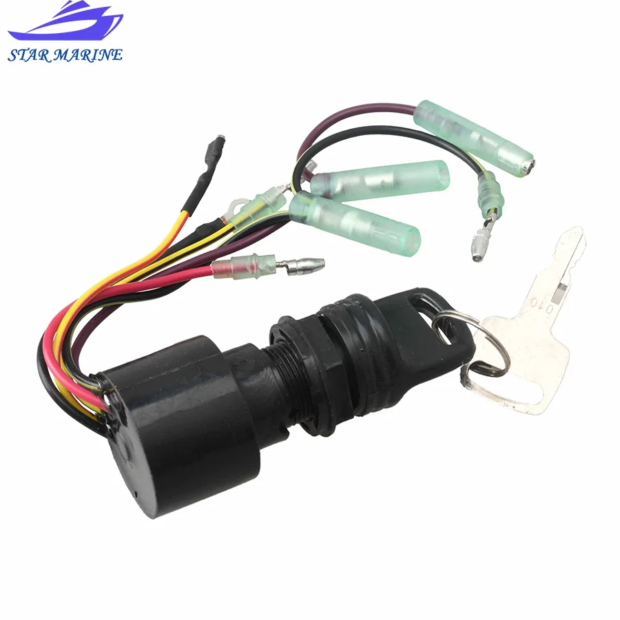 87-17009A5 Boat Ignition Key Switch For Mercury Boat Motor 3 Pos Plastic + Metal Outboard Engine Boat Accessories