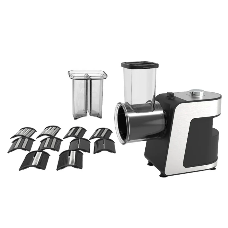 Vegetable slicer household slicing and shredding tool electric drum potato slicer small meat grinder enema maker machine