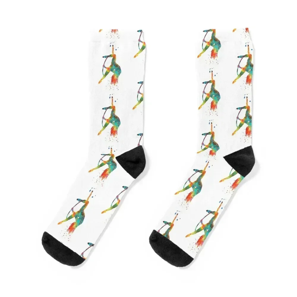 Aerial hoop-lyra Socks Men's colored gym Man Socks Women's