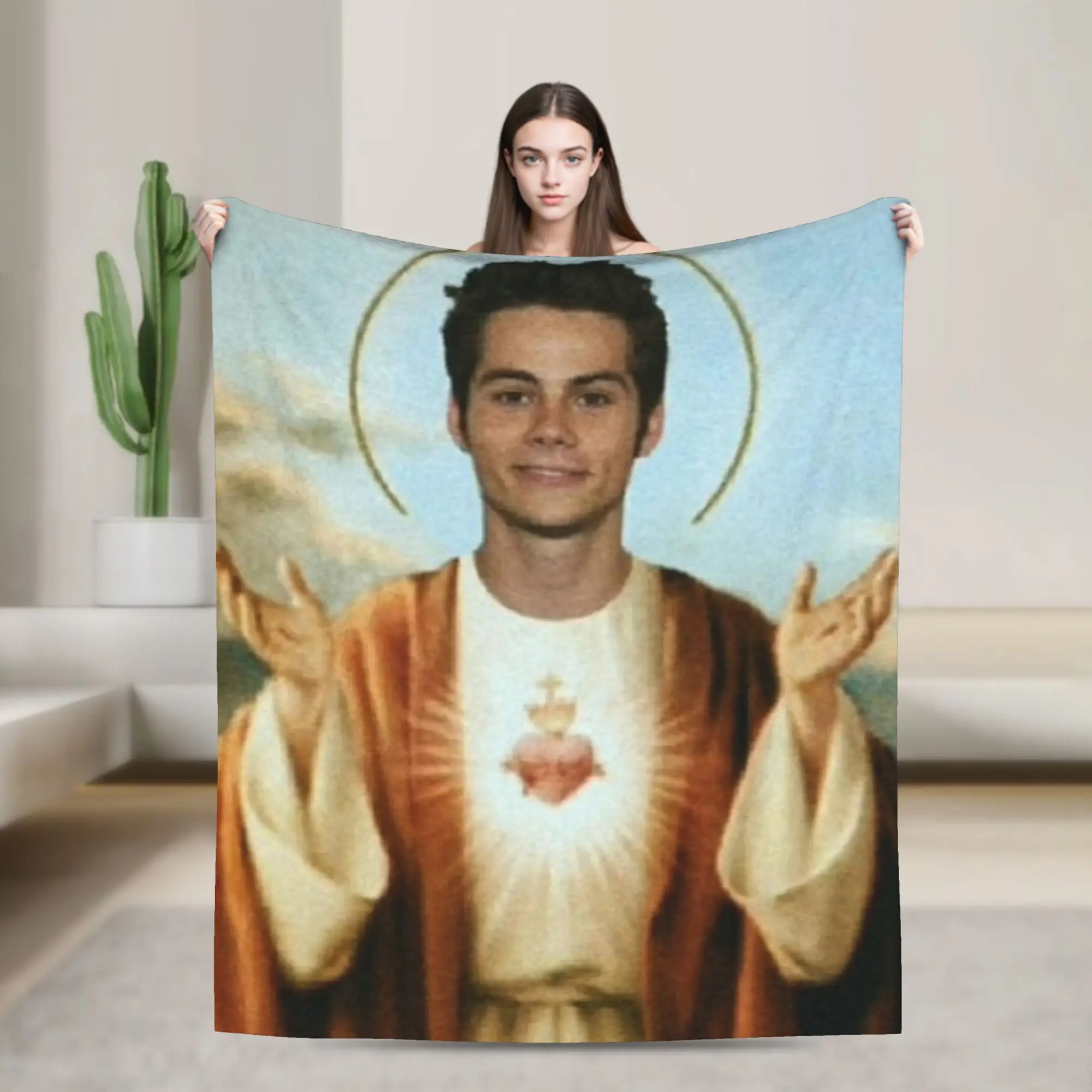 ديلان أوبراين يسوع المتاهة عداء أوبراين بطانية الصوف الشتاء المحمولة سوبر الدافئة رمي بطانية للسرير سيارة لحاف