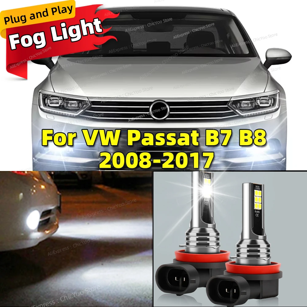 2Pcs 12V 6000K Fron… - image