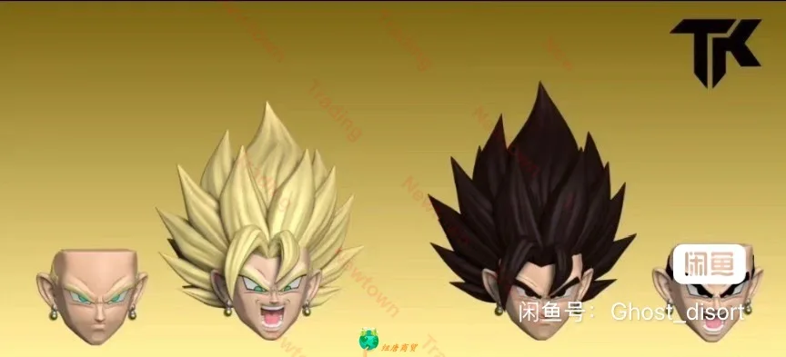 Tk لعبة دراغون بول فيجيتو رؤساء ملحق جزء Shf فيجيتو رؤساء جديدة Tk008 Tk009 مجموعة نحت الرأس المخصصة أنيمي عمل أرقام اللعب #6