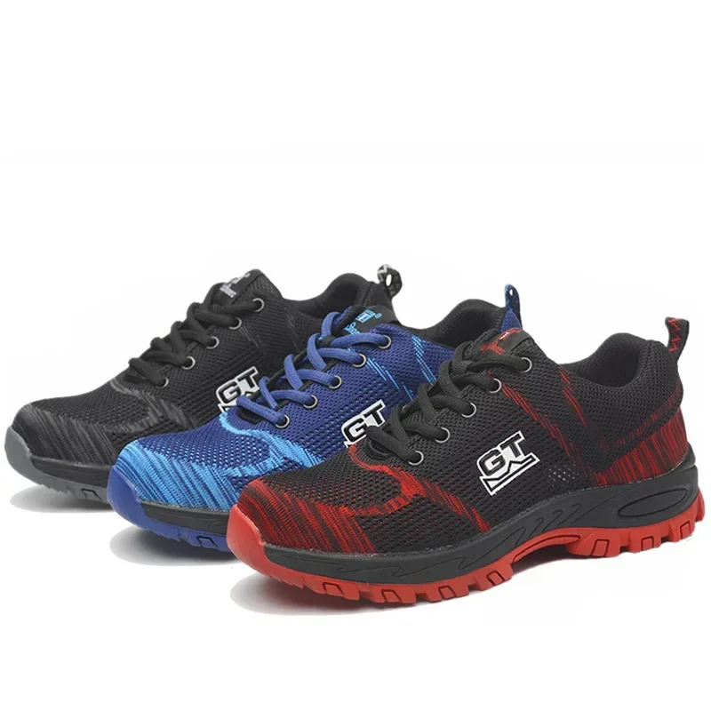 

DurableMen's Summer Breathable, Smash-proof, Puncture-proof Steel Baofeng Lightweight, Wear-resistant And Odor-proof Site Work S