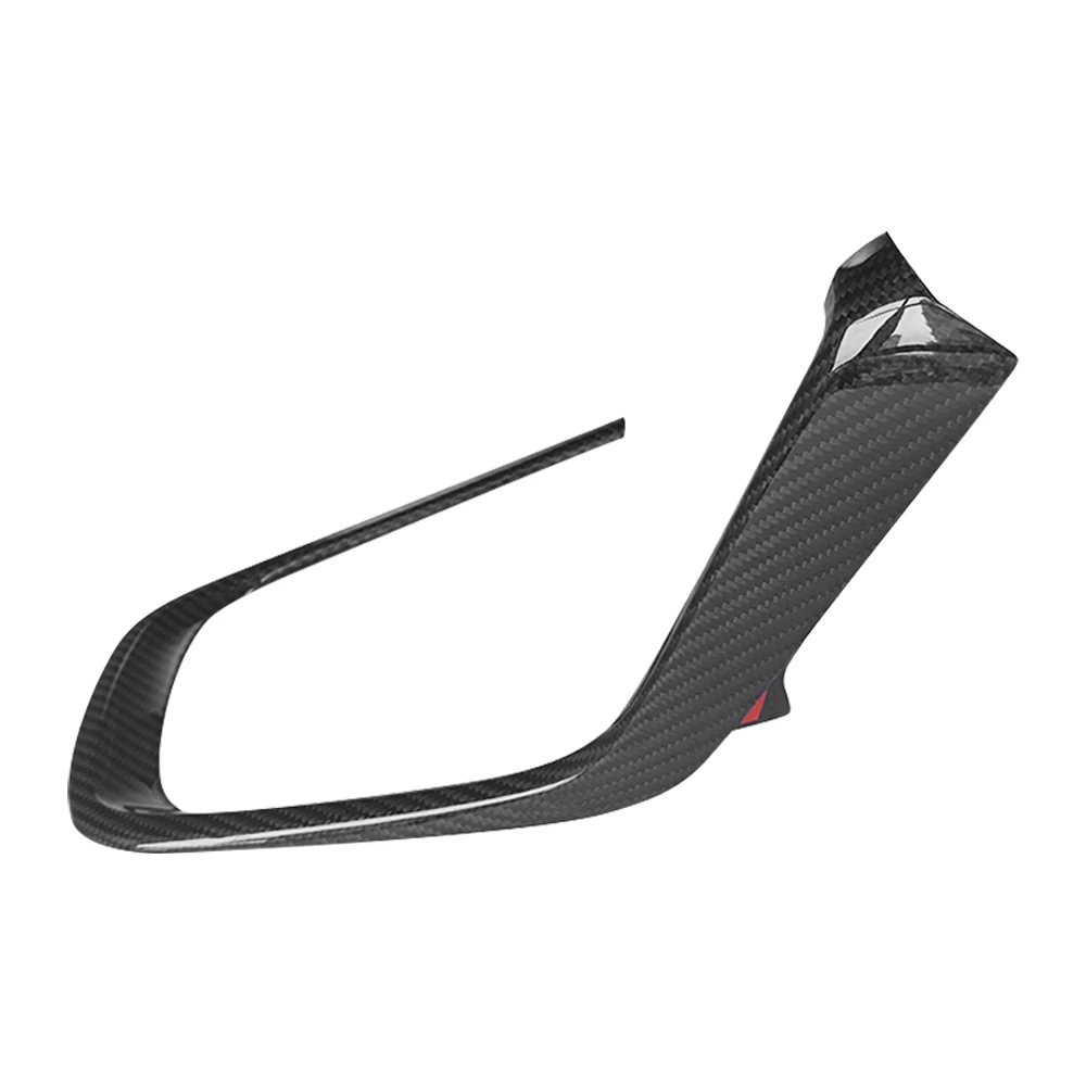 For Toyota GR86 For Subaru BRZ 2022up Real Dry Carbon Fiber Gear Shift Frame Panel Cover