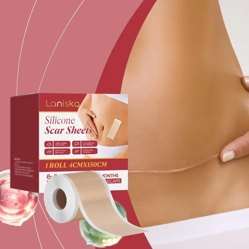 Soft Silicone  Sheets Strips for Surgery Keloid  Reusable Patch for Burn
