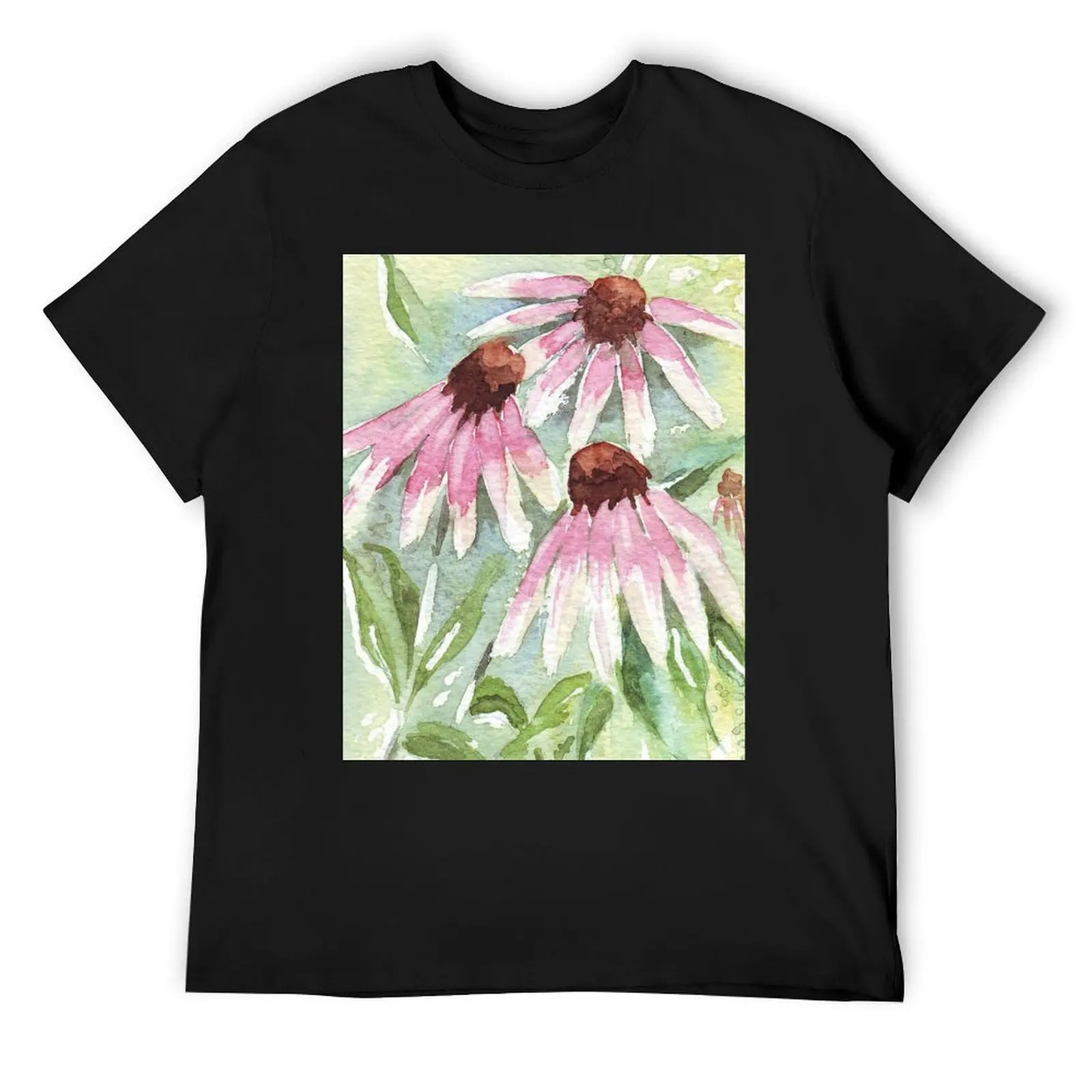 Daisies for healing T-Shirt anime t shirts sweat oversized graphic tee designer shirts mens t shirts